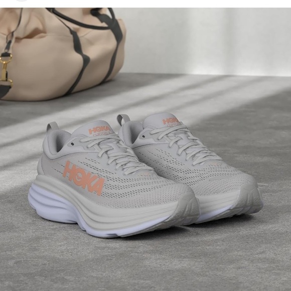 Hoka Shoes - Bondi 8 grey